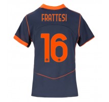 Inter Milan Davide Frattesi #16 Koszulka Trzecia damskie 2025-26 Krótki Rękaw